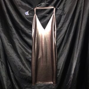 fahsionnova copper dress!